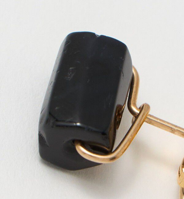 UNITED ARROWS green label relaxing「＜TARBAY＞ピアス（黒めのう）」|ピアス|