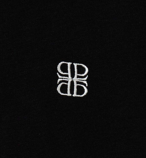 EMMEL REFINES「＜PROTAGONISTA＞ロゴ シシュウ トロミ Tシャツ＜ Select by EMMEL REFINES ＞」|Tシャツ・カットソー|