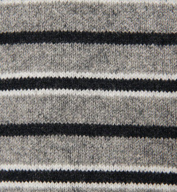 BEAUTY&YOUTH UNITED ARROWS「コットンウールブレンド ソリッド＆ボーダーニットフーディ ウォッシャブル」|ニット・セーター|