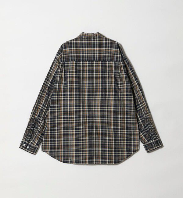 STEVEN ALAN「＜Steven Alan＞ マドラスチェック シングルニードル シャツ LOOSE」|シャツ・ブラウス|