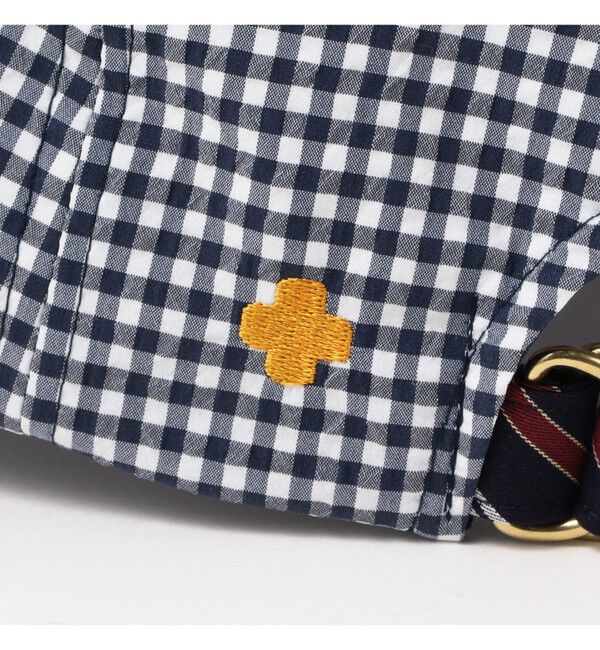 BEAMS PLUS「BEAMS PLUS / レジメンタル ストラップ サッカー 6パネル キャップ」|その他|