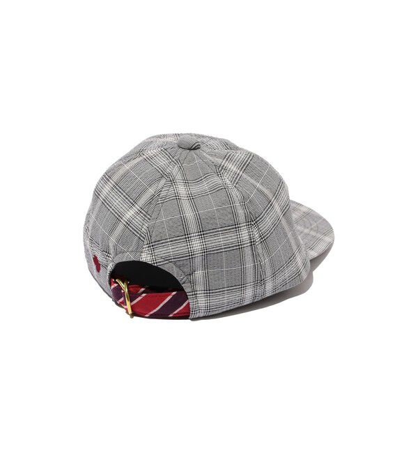 BEAMS PLUS「BEAMS PLUS / レジメンタル ストラップ サッカー 6パネル キャップ」|その他|