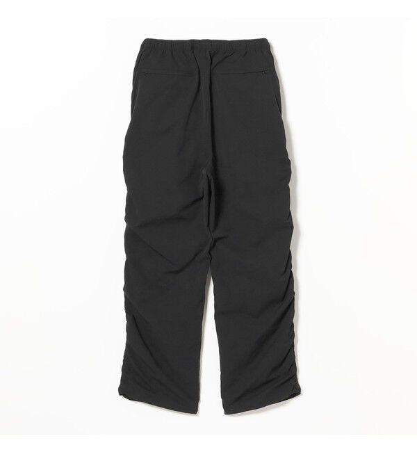 BEAMS「ワイドストレートフィット パッカリング イージーパンツ」|チノ|