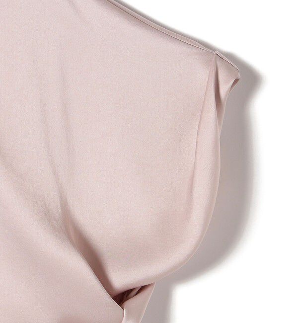 SHIPS for women「〈手洗い可能〉ネック ギャザー ソリッド ブラウス 」|シャツ・ブラウス|