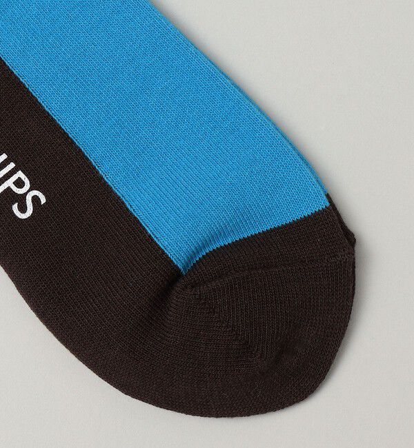 SHIPS「SHIPS: ボトムカラー パネル ソックス」|ソックス|