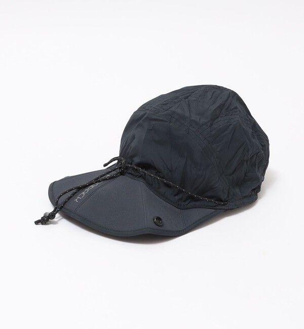 SHIPS「PARAPACK: P-CAP」|キャップ・キャスケット|ブラック
