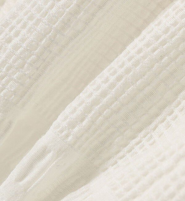 quaranciel「quaranciel:〈洗濯機可能〉シャーリング ボーダー スキッパー ブラウス」|シャツ・ブラウス|