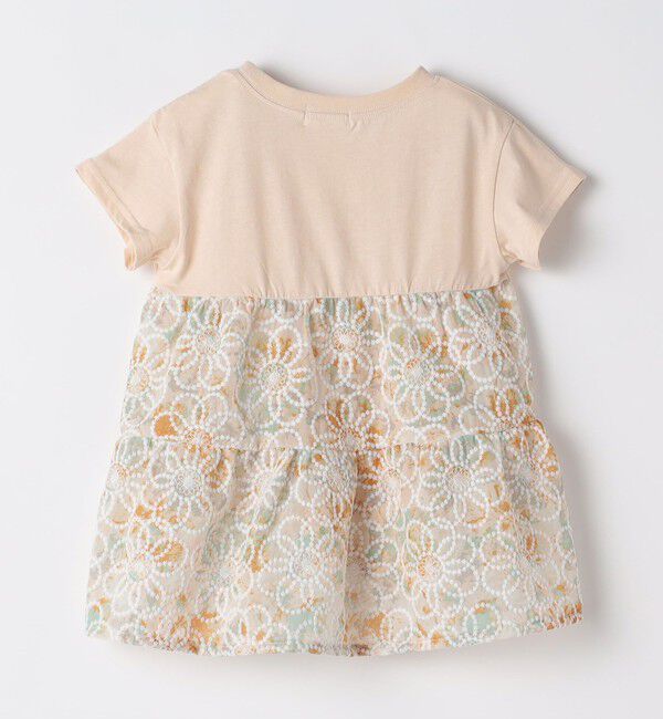 SHIPS Colors 「SHIPS Colors:フラワー ステッチ Tシャツ(80～130cm)」|Tシャツ・カットソー|