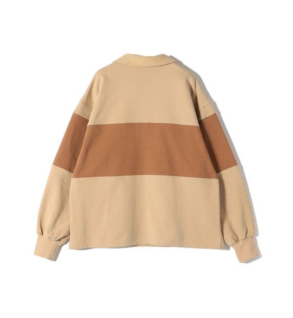 SHIPS for women「SHIPS NINE CASE:配色 スキッパー プルオーバー」|Tシャツ・カットソー|