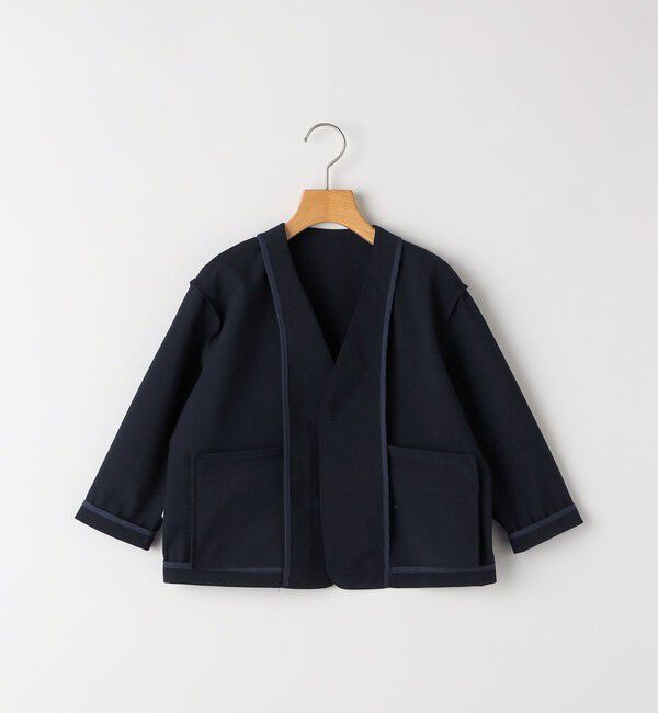 SHIPS KIDS「SHIPS KIDS:100～130cm / セレモニー ノーカラー ジャケット」|ノーカラージャケット|