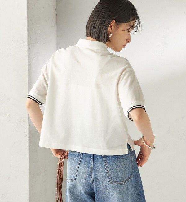 SHIPS for women「《予約》FRED PERRY:G2174SHEER TIPPED POLO」|ポロシャツ|