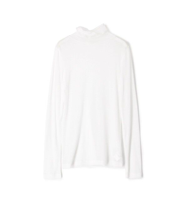 MACPHEE「シアージャージー タートルネックプルオーバー」|Tシャツ・カットソー|11 ホワイト