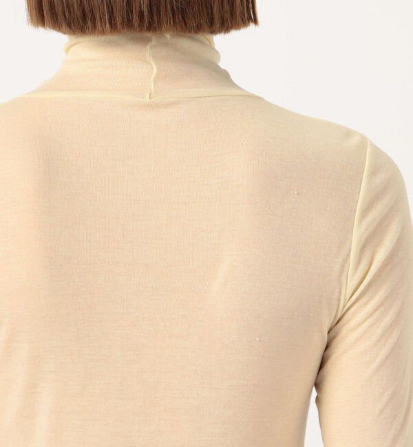 MACPHEE「シアージャージー タートルネックプルオーバー」|Tシャツ・カットソー|