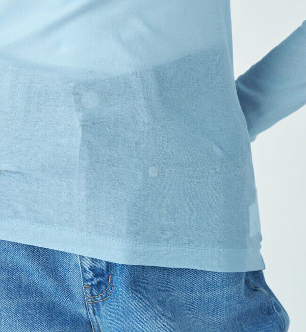 MACPHEE「シアージャージー タートルネックプルオーバー」|Tシャツ・カットソー|