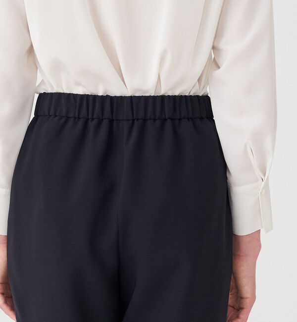 Ballsey「コンフォートストレッチツイル タックテーパードパンツ」|スラックス|