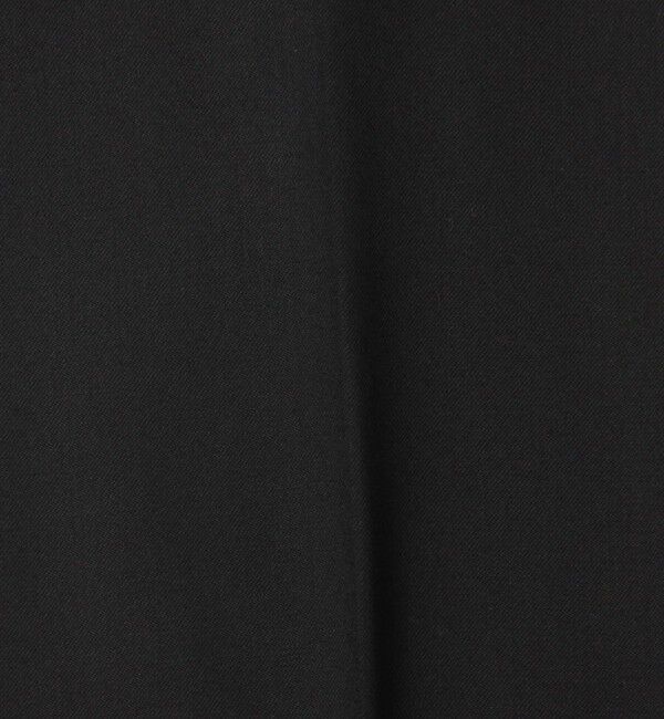 TOMORROWLAND MENS「Super100'sウール ソリッド ノープリーツスラックス」|スラックス|