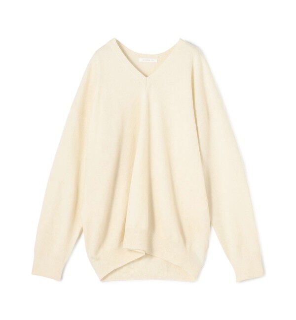 GALERIE VIE「モンゴルカシミヤ Vネックプルオーバー」|ニット・セーター|11 ホワイト