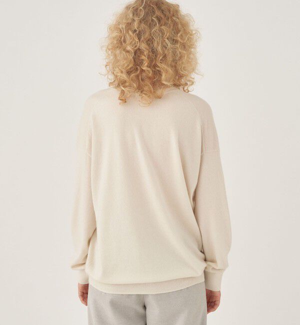 GALERIE VIE「モンゴルカシミヤ Vネックプルオーバー」|ニット・セーター|