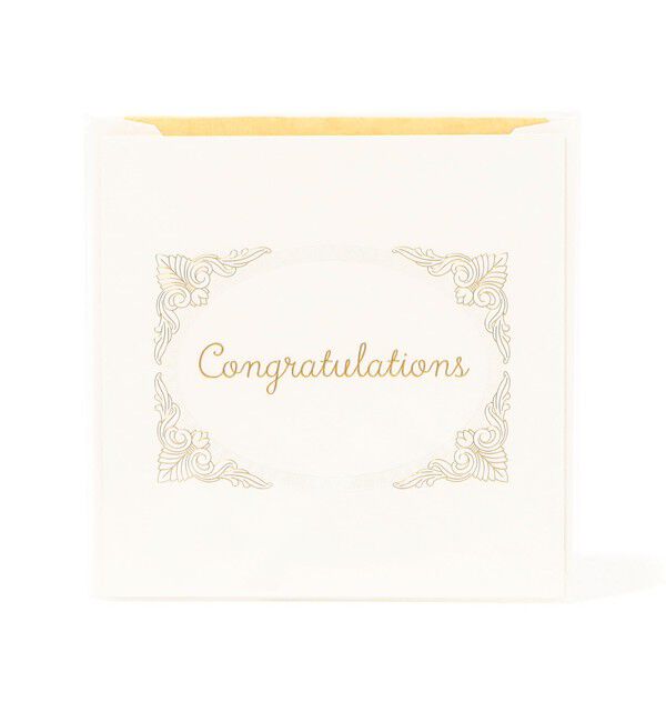 TOMORROWLAND GOODS「SMYTHSON CONGRATULATIONS サンキューカード」|ステーショナリー|