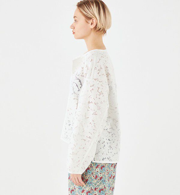 SOULEIADO「コットンエンブロイダリー ブルゾン」|ブルゾン・スタジャン|