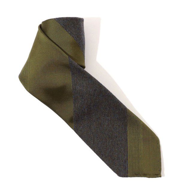 TOMORROWLAND GOODS「TOMORROWLAND MADE IN ITALY シルクウールコットン ネクタイ」|ネクタイ・蝶ネクタイ|16 グレー系