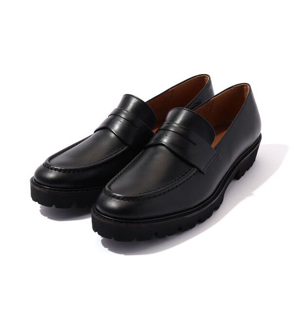 TOMORROWLAND GOODS「TOMORROWLAND タンクローファー」|ローファー|19 ブラック