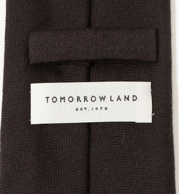 TOMORROWLAND GOODS「TOMORROWLAND カシミヤシルク ソリッドネクタイ」|ネクタイ・蝶ネクタイ|