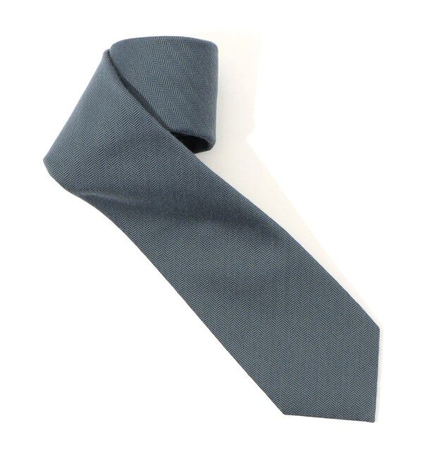 TOMORROWLAND GOODS「TOMORROWLAND カシミヤシルク ソリッドネクタイ」|ネクタイ・蝶ネクタイ|65 ブルー