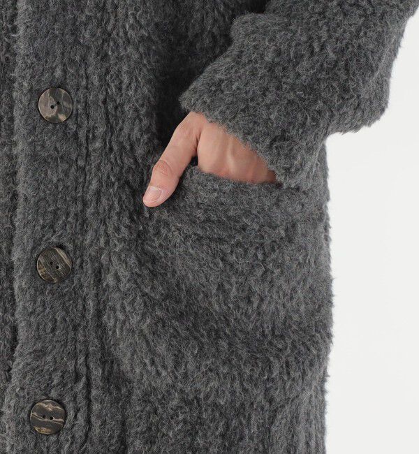 GALERIE VIE「ブリティッシュファー カーディガン」|カーディガン|
