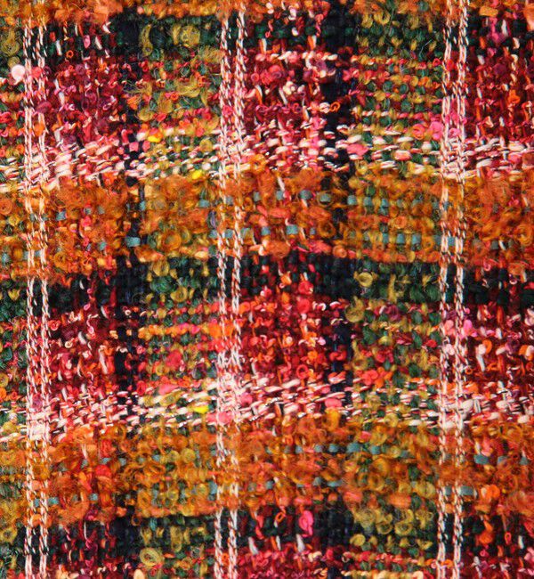 CABaN「CABaN ループツイード ノーカラージャケット」|ノーカラージャケット|