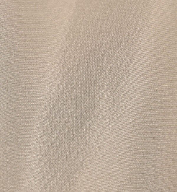 GALERIE VIE「メモリータフタ ギャザースタンドカラーコート」|その他|