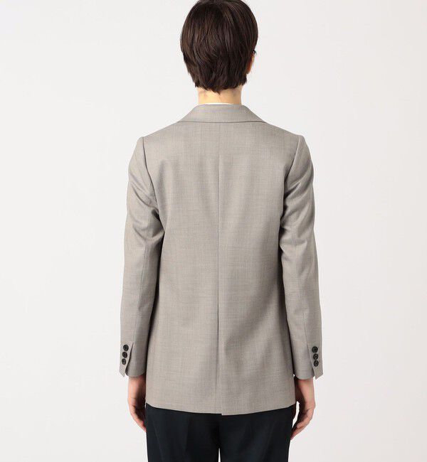 TOMORROWLAND collection「シャイニーシャーク 1Bシングルジャケット」|テーラードジャケット|