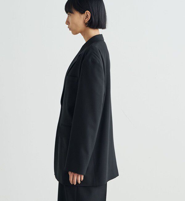 Edition「ウールライク オーバーサイズドジャケット」|テーラードジャケット|