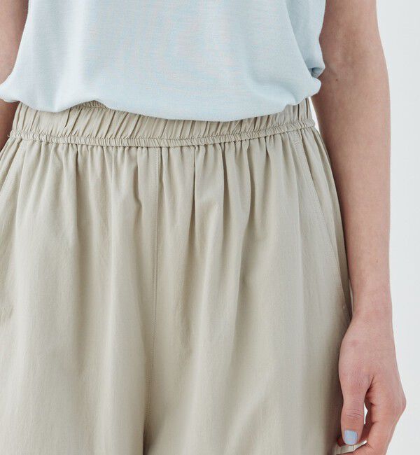 GALERIE VIE「コットンツイル イージーチノパンツ」|チノ|