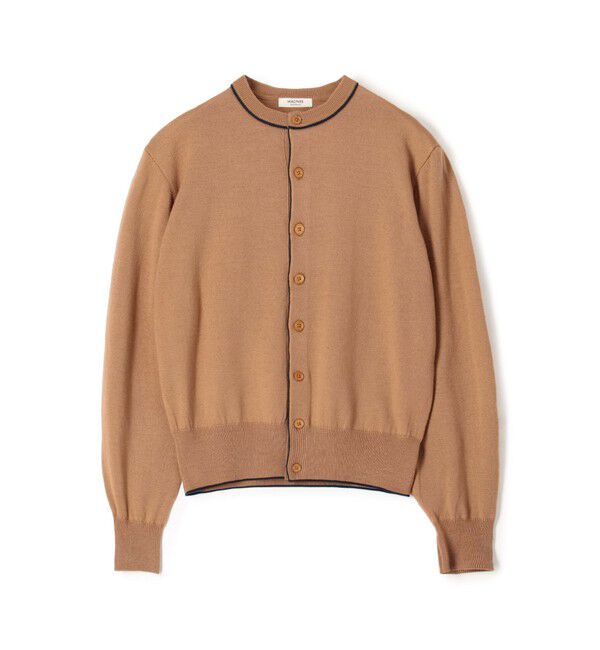 プレーンウール クルーネックカーディガン（MACPHEE）｜ルミネの