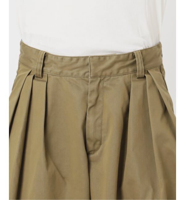 Plage「R&rsquo;IAM Super wide CHINO パンツ」|チノ|