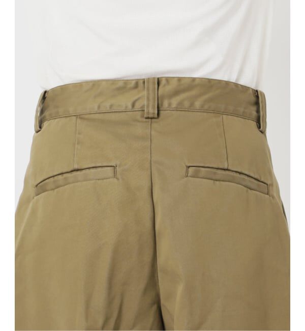 Plage「R&rsquo;IAM Super wide CHINO パンツ」|チノ|
