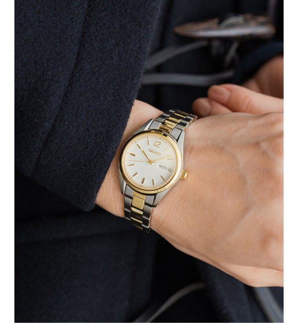 IENA「SEIKO/セイコー Exclusive IENAxHIROB 30mm Combi【別注】」|腕時計|シルバー