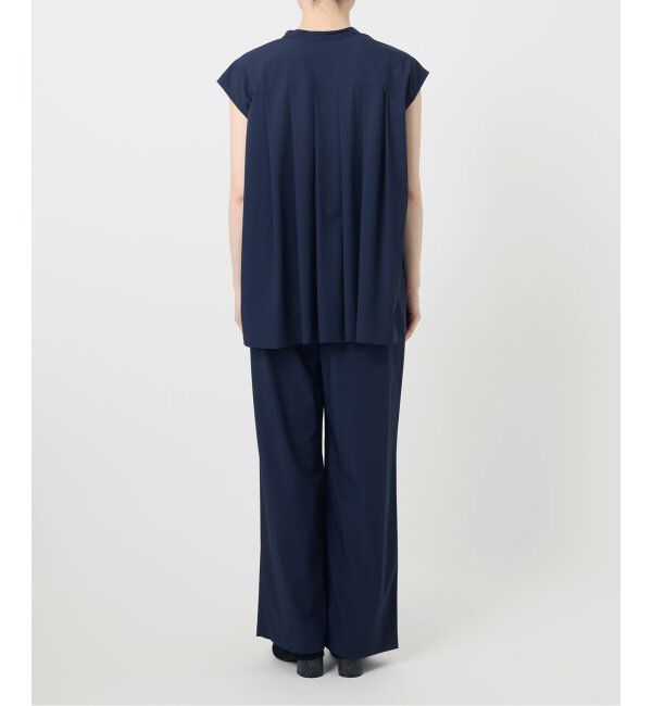 SLOBE IENA「《2枚セット/防しわ性/撥水/接触冷感//追加》ナイロンブラウス&times;パンツセット」|シャツ・ブラウス|
