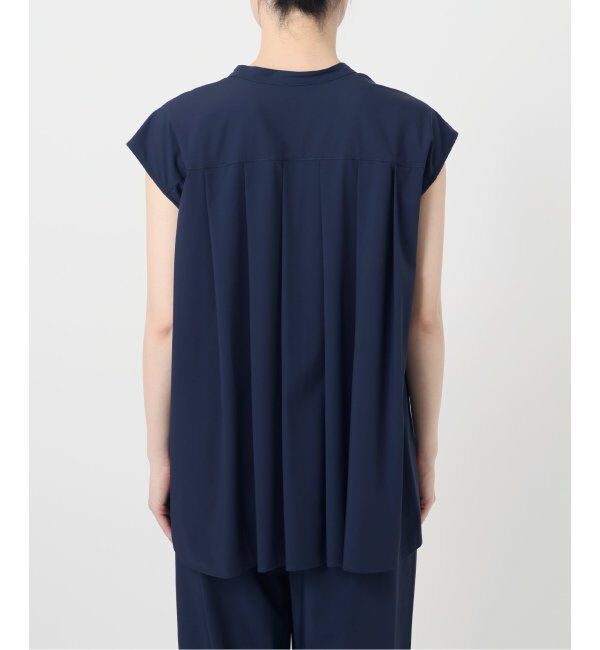 SLOBE IENA「《2枚セット/防しわ性/撥水/接触冷感//追加》ナイロンブラウス&times;パンツセット」|シャツ・ブラウス|