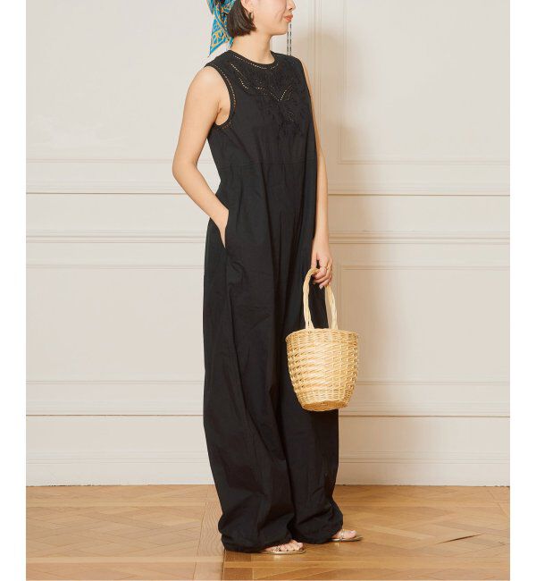 IENA LA BOUCLE「《追加》IENA LA BOUCLE カットワークレースオールインワン2」|オールインワン|