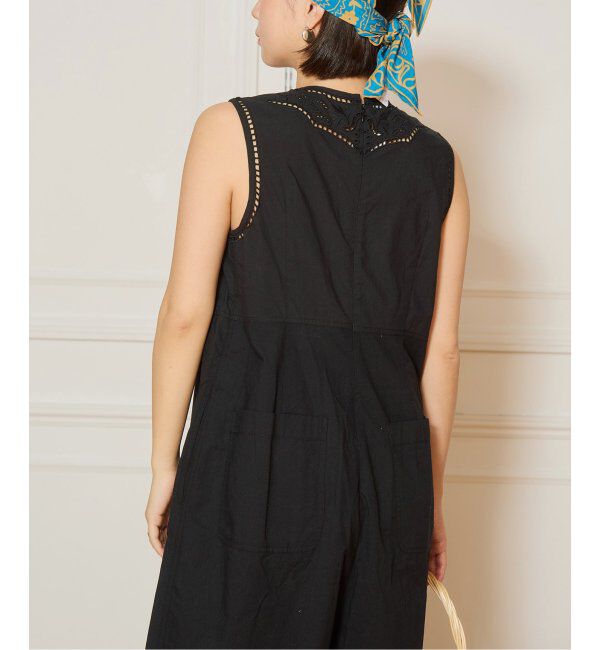 IENA LA BOUCLE「《追加》IENA LA BOUCLE カットワークレースオールインワン2」|オールインワン|