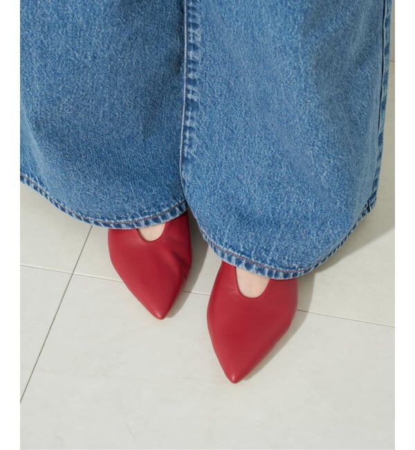 SLOBE IENA「《一部WEB限定/追加》BONITAS/ボニータス レザーポインテッドパンプス」|その他|