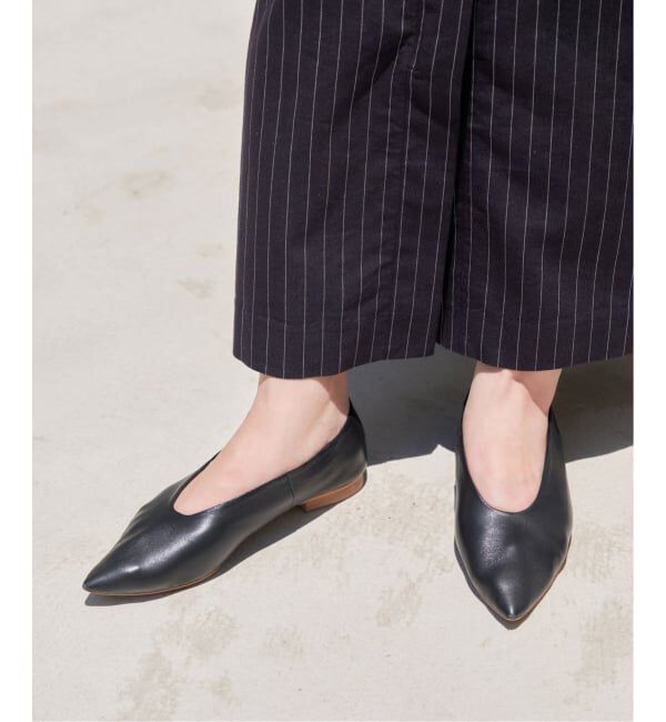 SLOBE IENA「《一部WEB限定/追加》BONITAS/ボニータス レザーポインテッドパンプス」|その他|