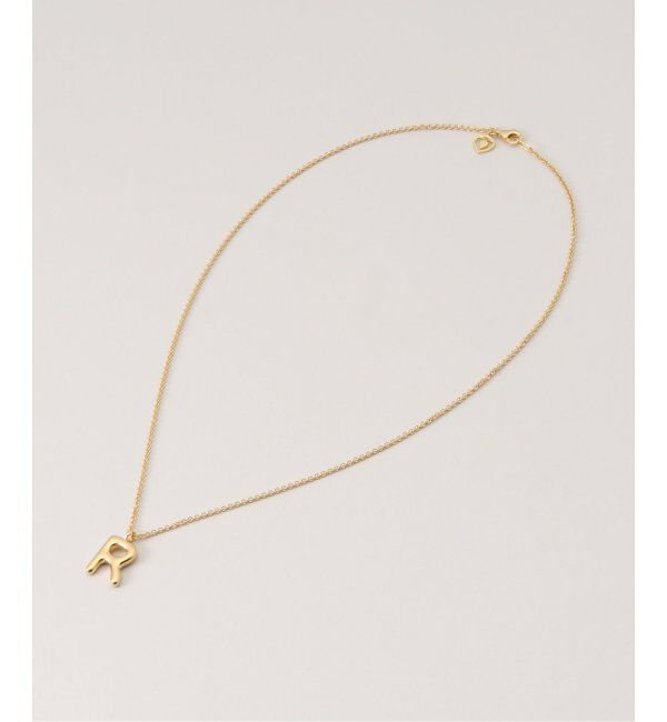 IENA「JOSEPHINE STUDIO/ジョセフィン・ストゥディオ LETER CHARM SMALL R ネックレス」|ネックレス|