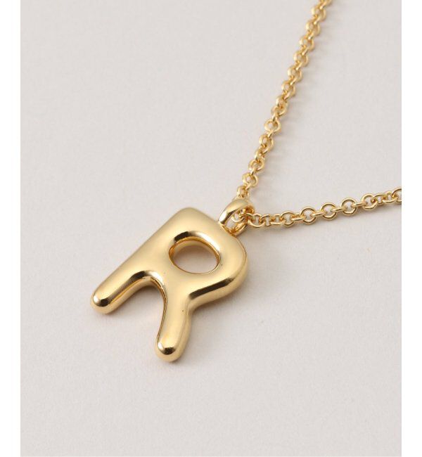 IENA「JOSEPHINE STUDIO/ジョセフィン・ストゥディオ LETER CHARM SMALL R ネックレス」|ネックレス|