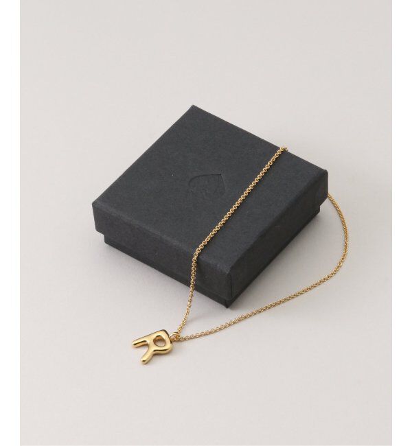 IENA「JOSEPHINE STUDIO/ジョセフィン・ストゥディオ LETER CHARM SMALL R ネックレス」|ネックレス|