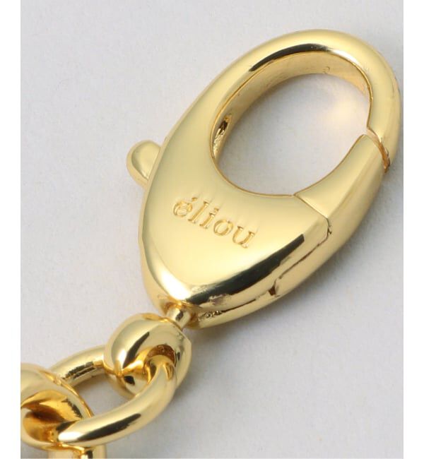 VERMEIL par iena「eliou エリウ CLAIRE ネックレス NSCLA704 ゴールド」|ネックレス|