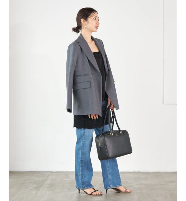 IENA「《追加》Satinレース キャミソールワンピース」|ワンピース|