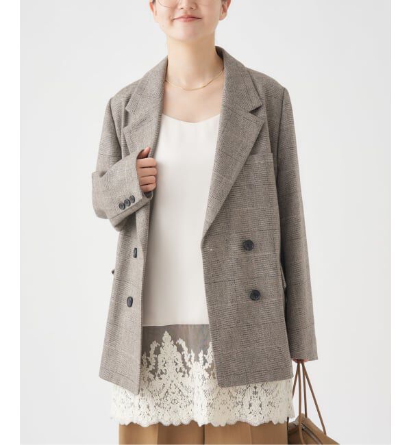 IENA「《追加》Satinレース キャミソールワンピース」|ワンピース|